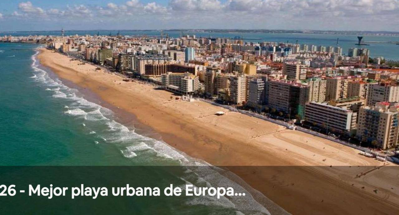 A 50 Metros De La Playa Apartment Cadiz Luaran gambar